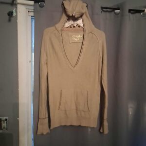 Arizona Jean Company Beige V-Neck Sweater